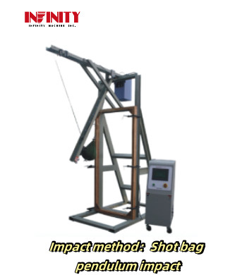 Glass Shot Bag Impact Tester Digunakan untuk Uji Ketahanan Dampak Keamanan Laminasi Kaca