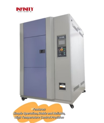 Eco Friendly IE31A1 Series 80L~408L Programmable Thermal Shock Test Chamber Untuk Baterai