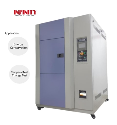 Eco Friendly IE31A1 Series 80L~408L Programmable Thermal Shock Test Chamber Untuk Baterai