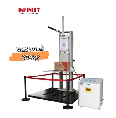 Jangkauan Ketinggian Jatuh 0 ∼ 500 mm Digital Display Packaging Zero Drop Testing Machine