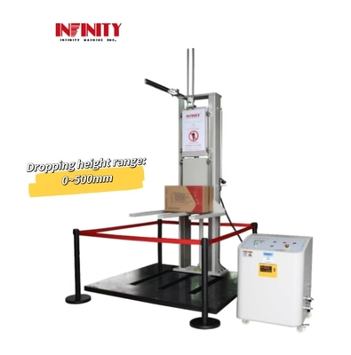 Rentang ketinggian 0 500 mm Digital Display Besar Kemasan Mesin pengujian nol tetes