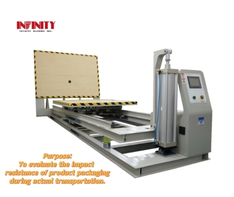 GB/T4857.11 Standar Uji Dampak Horizontal Mesin Uji Dampak Kemasan