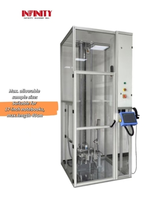 PLC Control LCD Touch Screen 300mm Drop Test Mesin pengujian penurunan arah