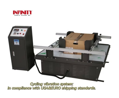 IZ1010 Jenis Sepeda Paket Pengiriman Uji Simulasi Pengangkutan Getaran Test Bench
