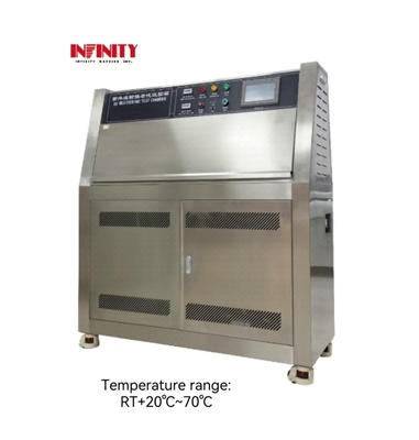 ISO 4892-3 Standard High Efficiency UV Climatic Chamber untuk komponen elektronik