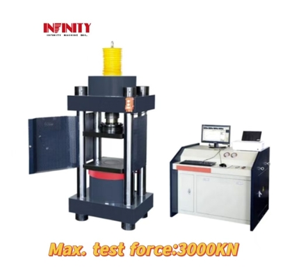Mesin pengujian kompresi servo mikro elektro-hidraulik dengan presisi tinggi