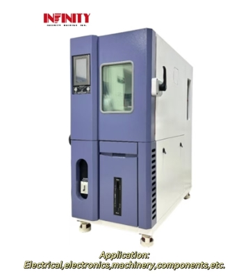 Kisaran suhu 0°C+100°C Kamar uji suhu dan kelembaban konstan yang dapat diprogram