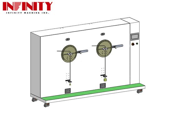Wire Bending Tester Meeting ISO 19642-2:2023 Cyclic Bending Requirements Wire Swing Left And Right Tester