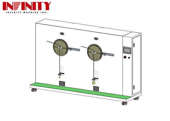 Wire Swing Left And Right Tester ISO 19642-2:2023 Mesin Pengujian Keletihan Bending Kabel untuk kabel kendaraan