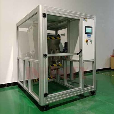 Mesin Uji Jatuh Berguling Dengan Kontrol Panel Sentuh Penguji Jatuh Bergulir Standar IEC 60068-2-3 IEC 60068-2-32