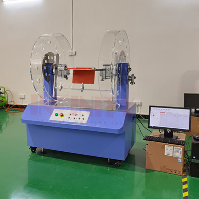 360 derajat Laptop Hinge Tester 10~13.3inch Screen Laptop Hinge Torque Testing Equipment Untuk Laboratorium