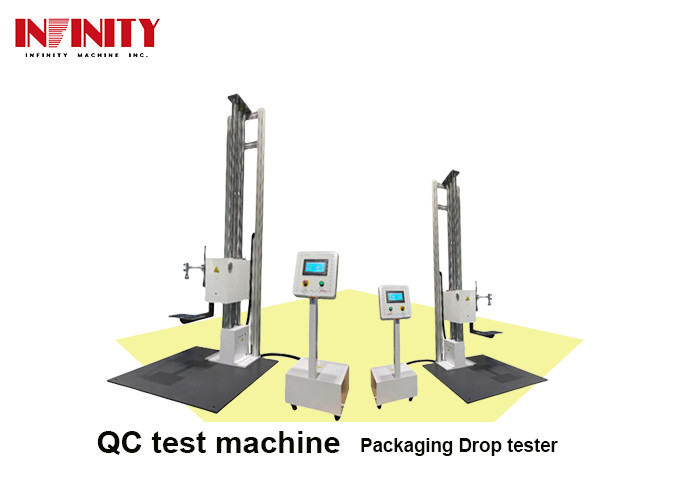 QC Test Machine Lab Situasi Setelah Free Drop ISTA Paket pengujian