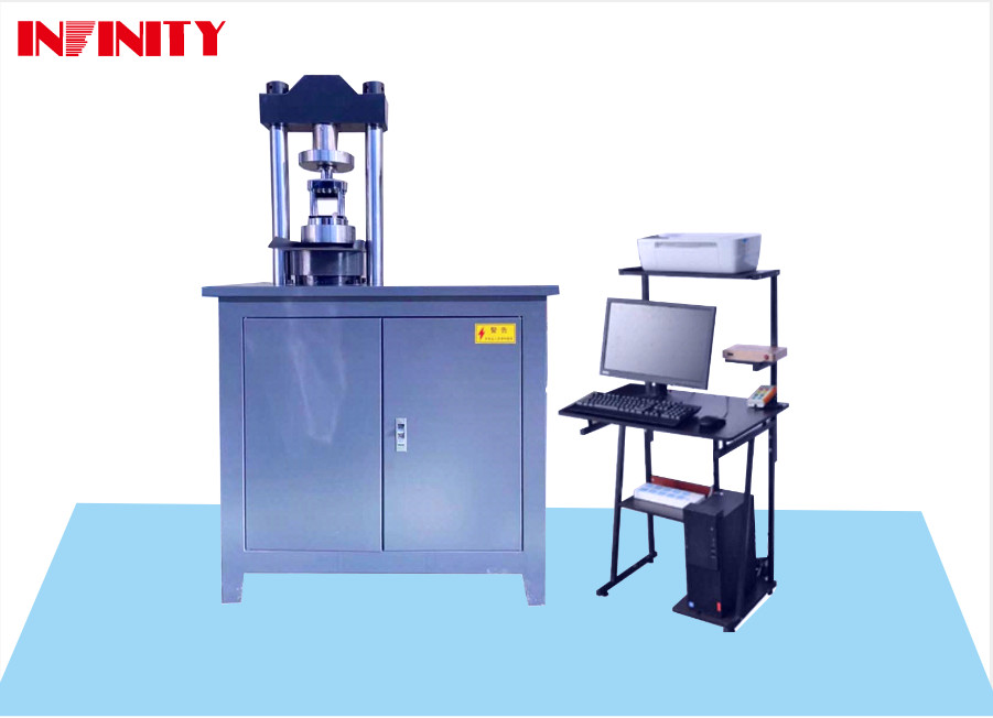Mesin pengujian kekuatan kompresi beton batu bata bangunan dengan diameter piston Φ 130mm