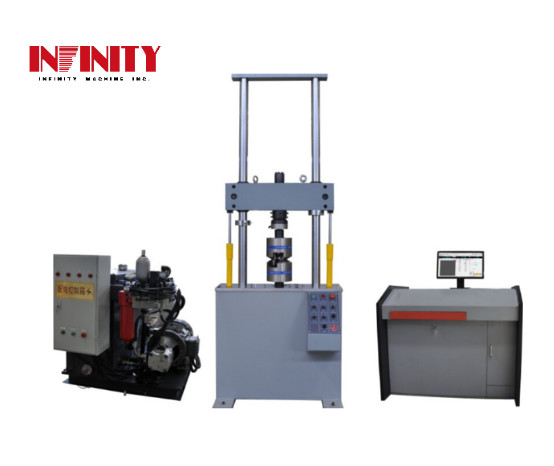 Mesin pengujian universal statis dinamis MTS Servo Hydraulic Testing Machine Servo Control