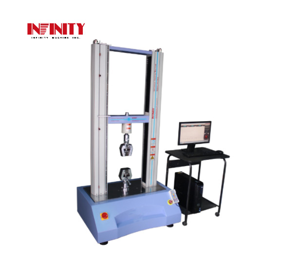Uji ketegangan Mesin pengujian universal elektronik Proof Loadcell bahan bukti ledakan kecepatan uji 0.001 ~ 500mm / min