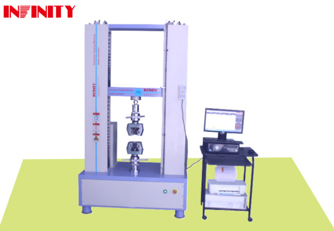 High Precision Servo Controlled Universal Tensile Testing Machine Load Accuracy ± 0,25% Unit Dapat beralih ke N