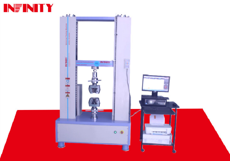 High Precision Universal Tensile Testing Machine Ball Screw Transmission Rod Adhesive Tape Servo Controlled