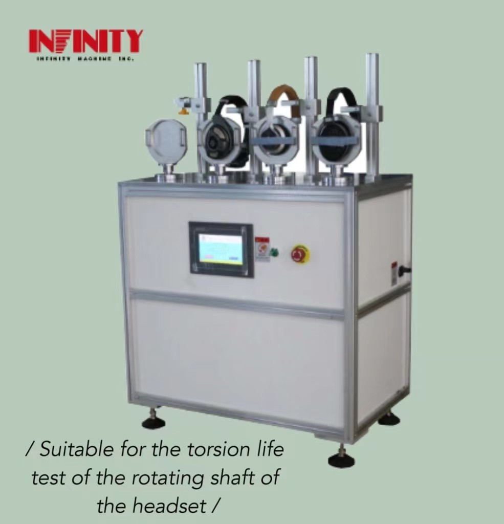 LCD Touch Screen Display Headphone Rotation Shaft Torsion Life Testing Machine (Mesin pengujian torsi)