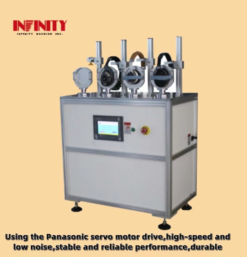 AC Servo Motor Driven High Precision Headphone Torsion Life Testing Machine untuk pengujian tahan lama