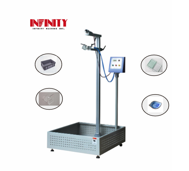 JIS K6745 Standar Drop Ball Impact Tester dengan 150g Acrylic Ball Berat Langsung