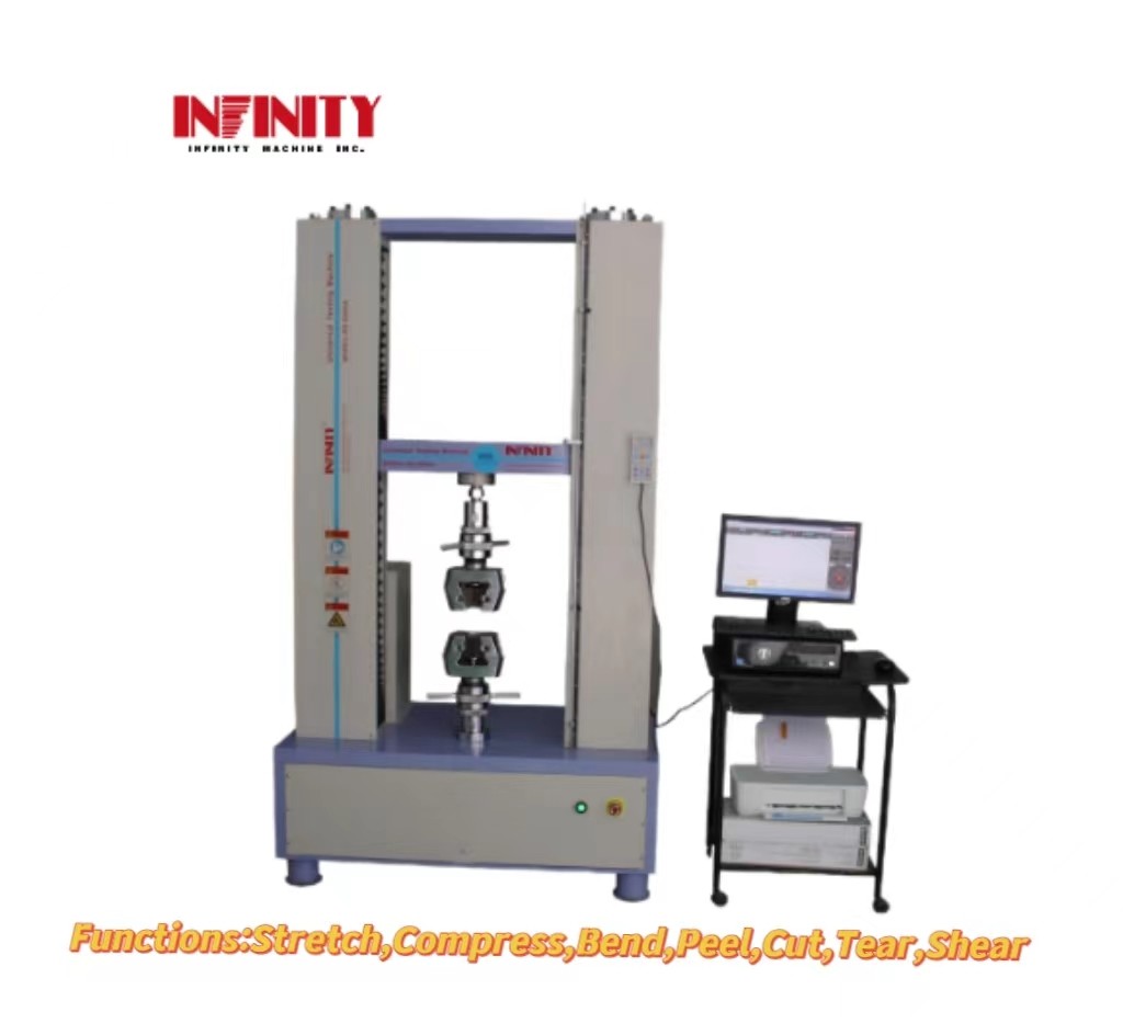 IF2A1-100KN Servo-Controlled Universal Tensile Testing Machine 3 PHASE Power Supply dan closed-loop Control Software
