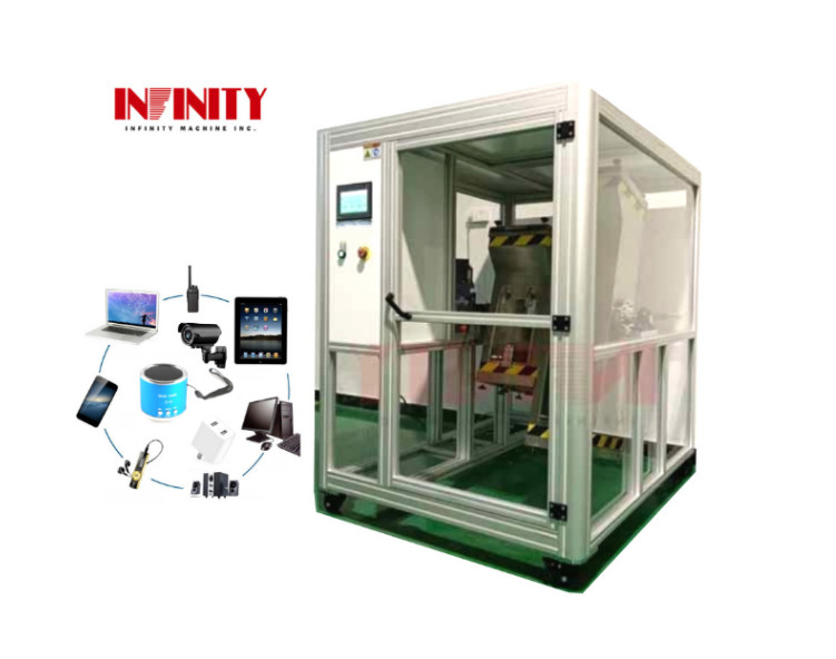 IEC 60068-2-32 Panel Sentuh Tumble Drop Impact Tester 1000mm 500mm Acak