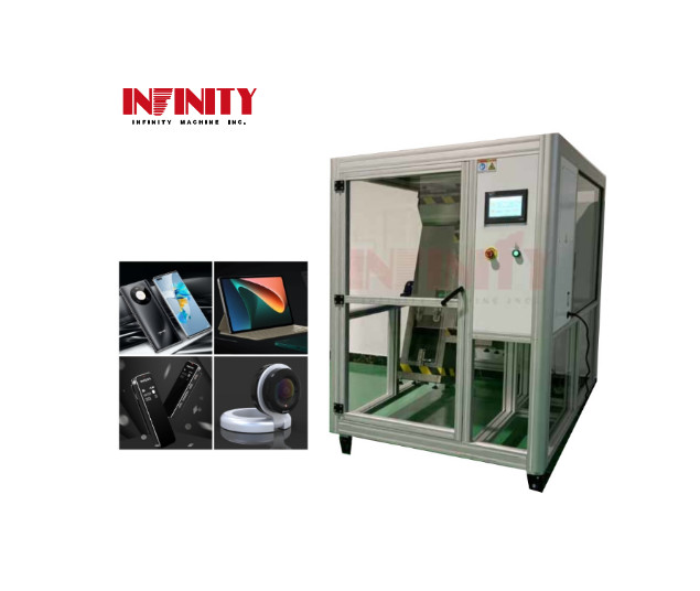 1000mm 500mm mesin uji tumble untuk perangkat genggam dengan kontrol panel sentuh 5 ~ 20 kali / menit