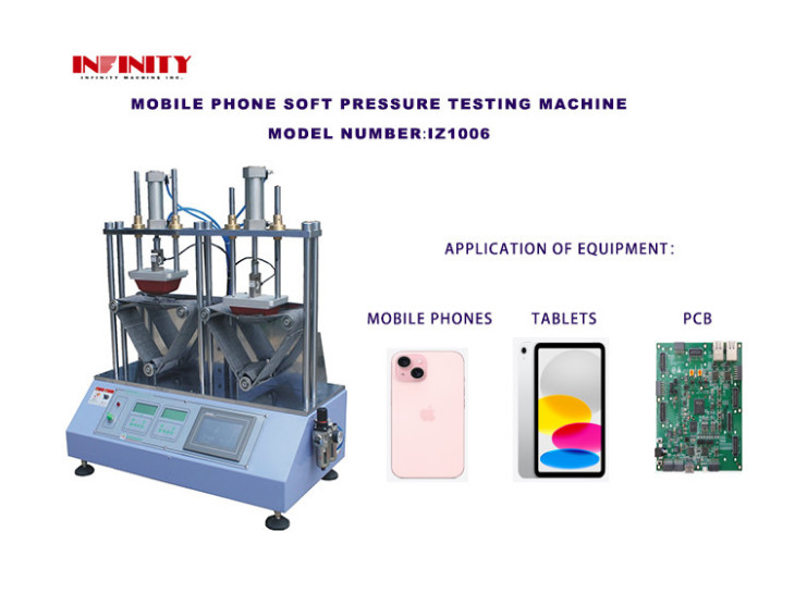 Ponsel dan Tablet Mesin Uji Kompresi Mesin Uji Tekanan Lembut