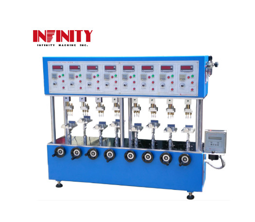 Mobile Phone Keystroke Force Measurement Equipment with Eight Station