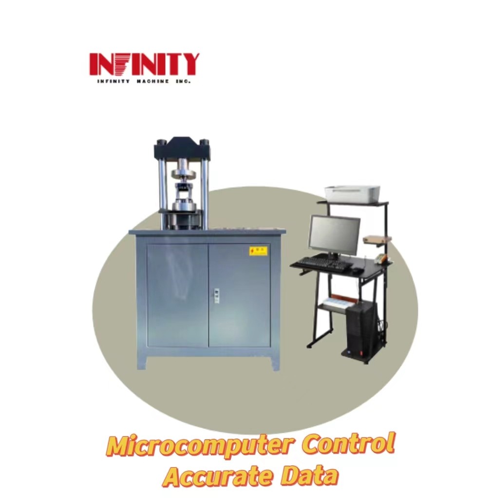Real Time Test Monitoring Micro Electro Hydraulic Servo Kompresi Mesin pengujian