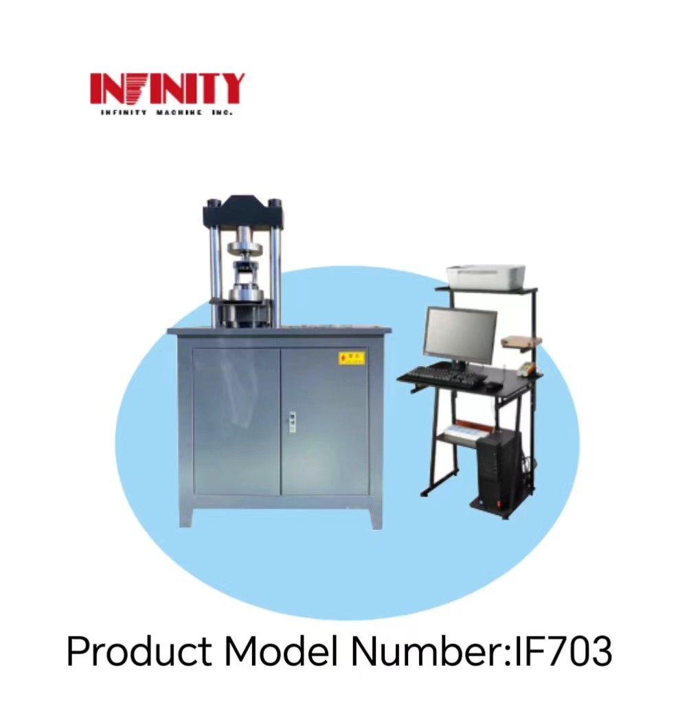 Real Time Test Curve Display Stroke Protection Micro Electro Hydraulic Servo Compression Dengan Input Informasi Sampel