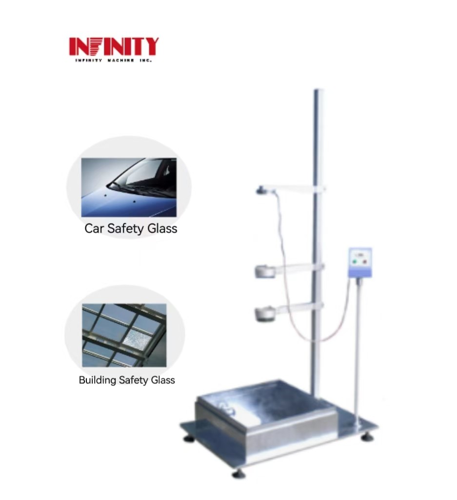 GB/T9962-1999- 6.11 Laminated Glass Falling Ball Impact Tester Di Bangunan