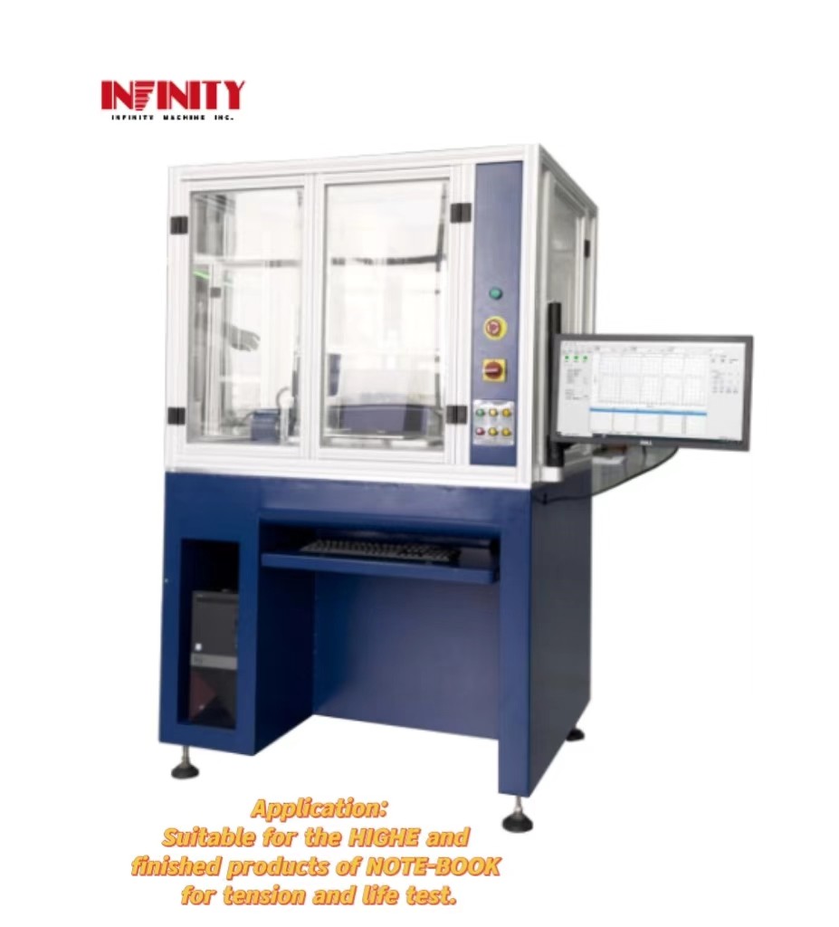 Automatic Rotating Shaft Torsion Tester Used for Notebook Torque Attenuation Testing