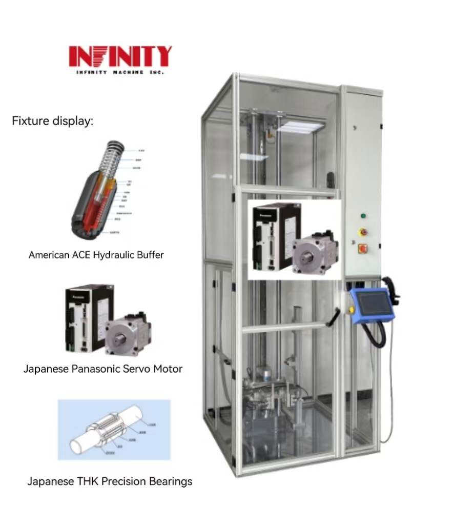 Mesin pengujian penurunan arah presisi tinggi untuk pengujian penurunan produk elektronik
