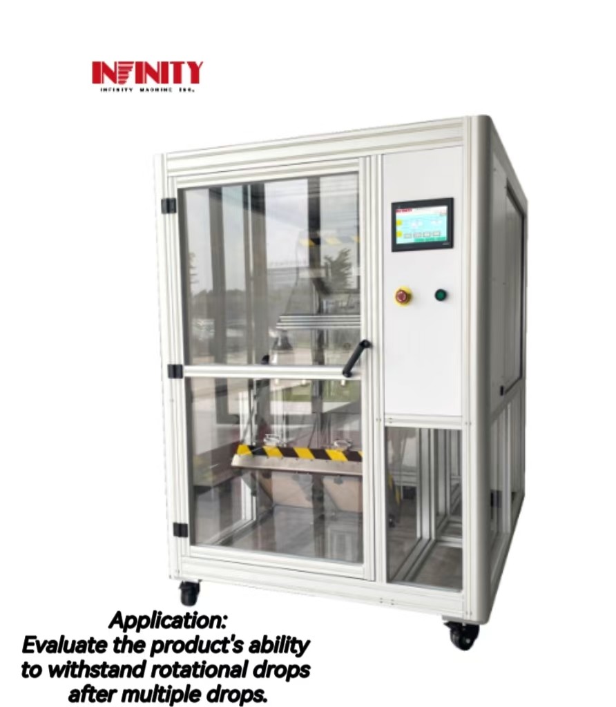 Touch Screen Control Tumble Drop Test Machine untuk Produk Elektronik Drop Test