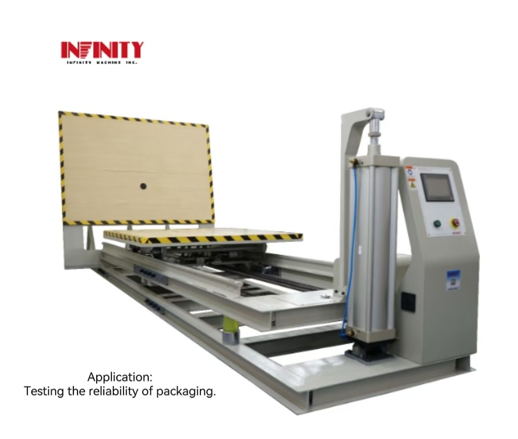 Simulasi Transport Packaging Inclined Impact Testing Machine Beban Maksimal 1500Kg