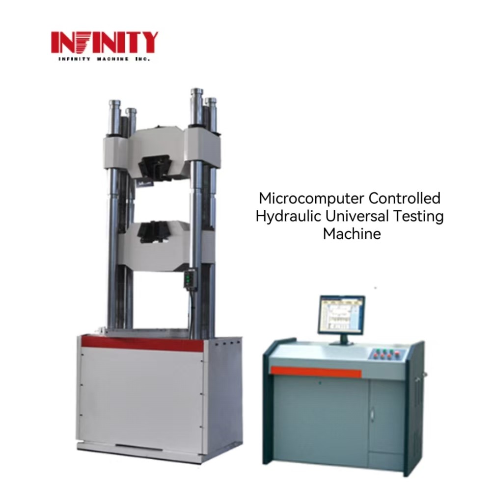 Easy Operation Microcomputer Controlled Hydraulic Universal Tester Used for Tensile Test