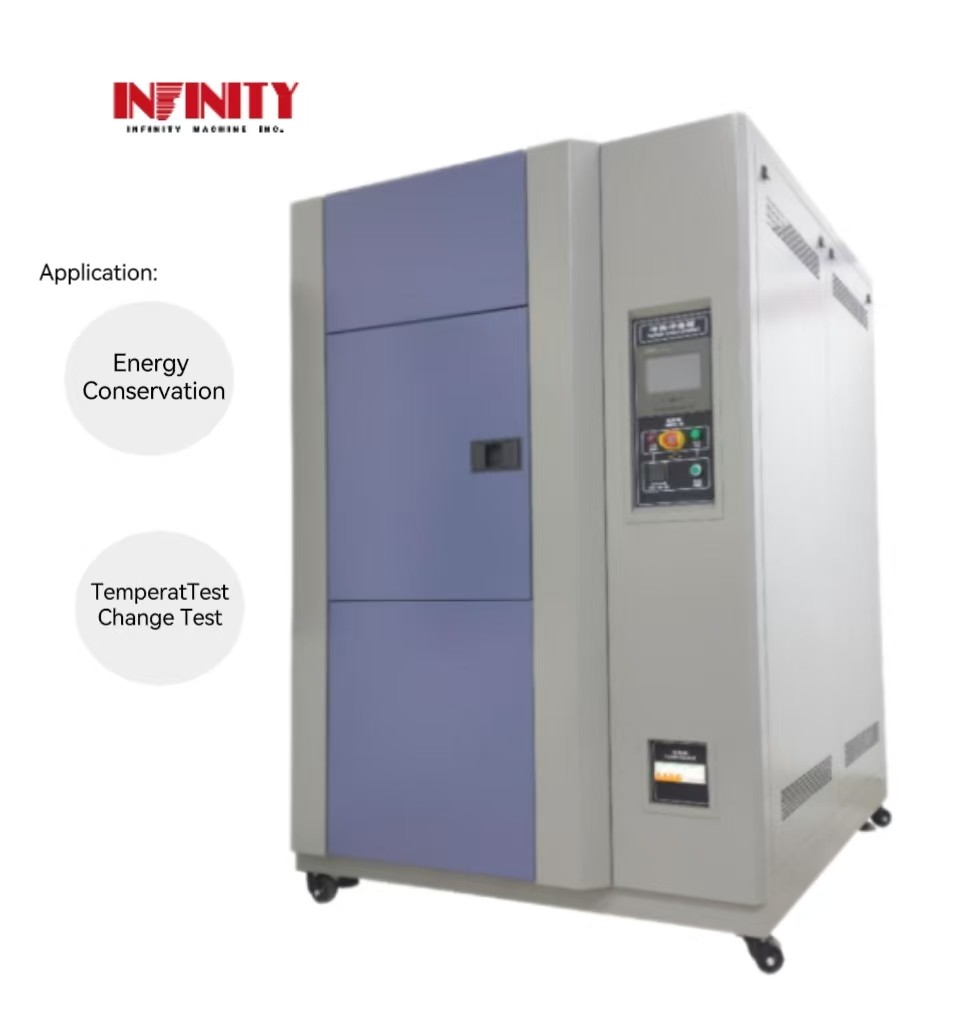 High Reliability Programmed Dingin dan Panas Shock Test Chamber dengan Aksesoris Canggih