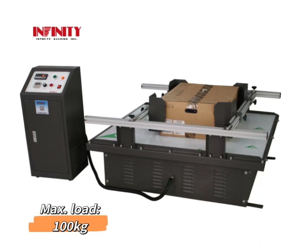 IZ1010 Jenis Sepeda Paket Pengiriman Uji Simulasi Pengangkutan Getaran Test Bench