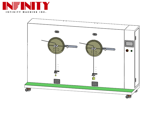 Wire Swing Left And Right Tester ISO 19642-2:2023 Mesin Pengujian Keletihan Bending Kabel untuk kabel kendaraan