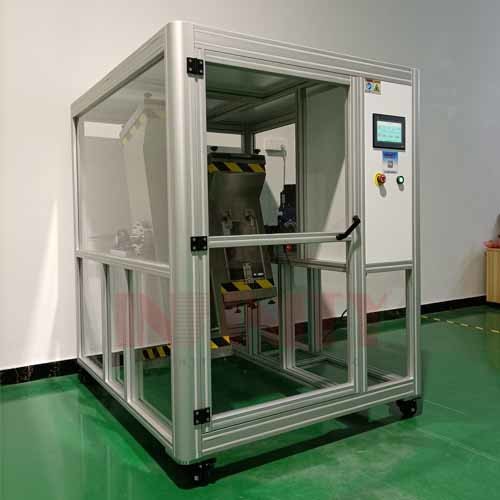 Mesin Uji Jatuh Berguling Dengan Kontrol Panel Sentuh Penguji Jatuh Bergulir Standar IEC 60068-2-3 IEC 60068-2-32