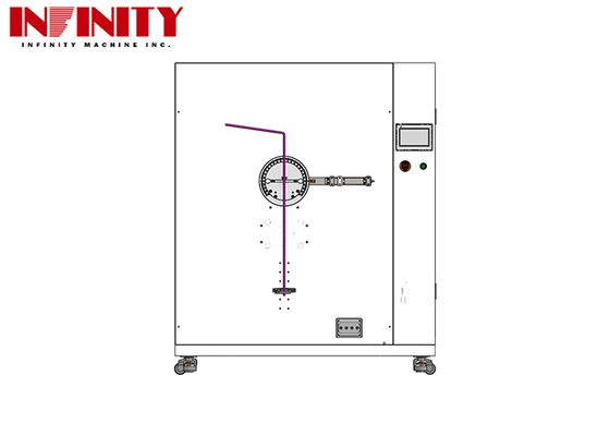 ISO 19642-2 Compliant Cable Flex Tester untuk SFF-8417 Kabel Multi-Conductor dengan Kecepatan Uji 10 ~ 60rpm