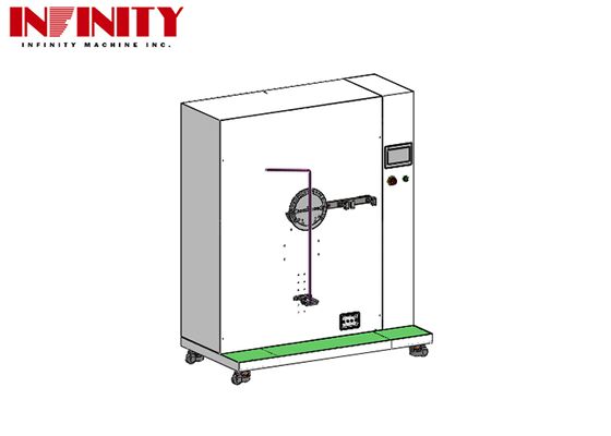ISO 19642-2:2023 Kabel Otomotif Siklik Bending Fatigue Tester Kabel Siklus Flex Mesin Uji