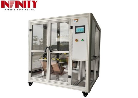 Mesin Uji Jatuh Tong Berputar Mesin Uji Jatuh Siklus Roller Standar IEC 60068-2-31
